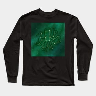 Octopus constellation Long Sleeve T-Shirt